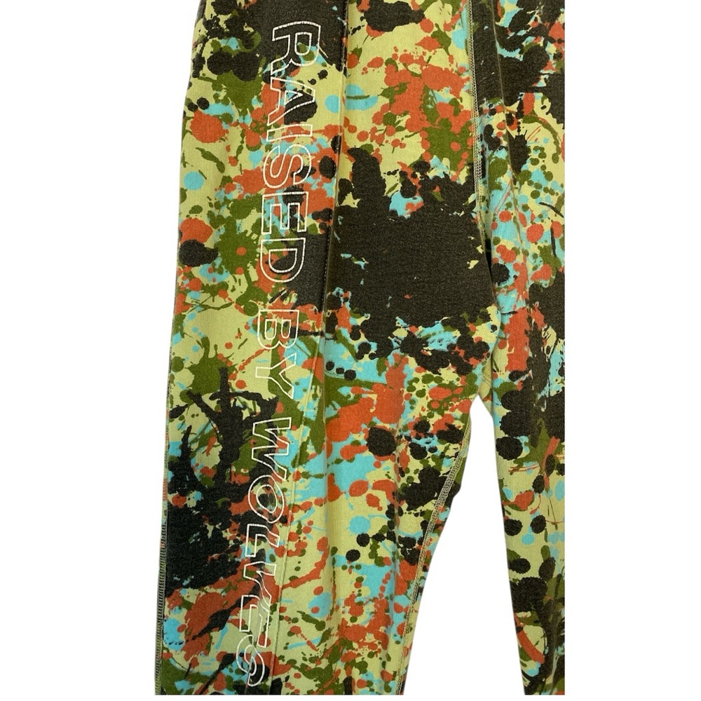 Raised by Wolves Splatter Print Joggers Men's Size XL Multicolor Streetwear - Picture 2 of 9